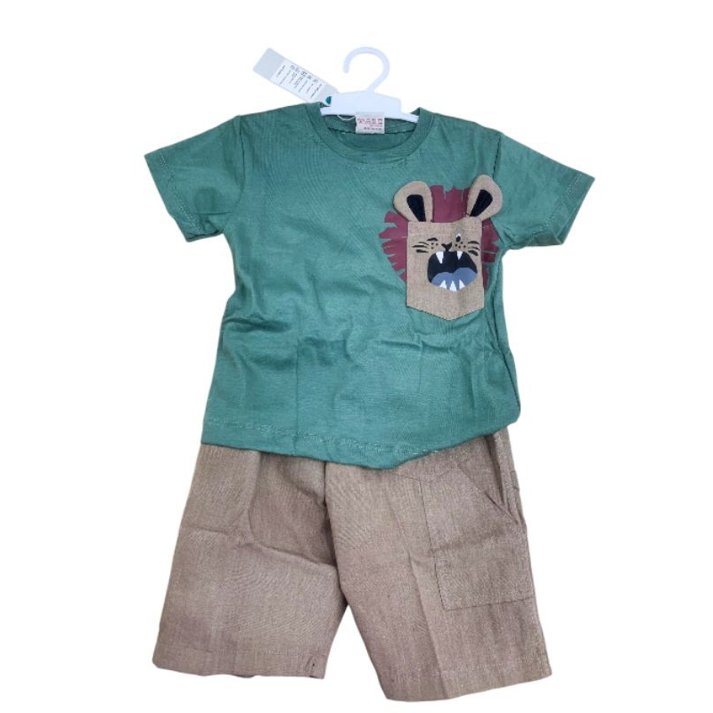 Setelan Kaos Anak Laki Laki Premium 2-8 tahun