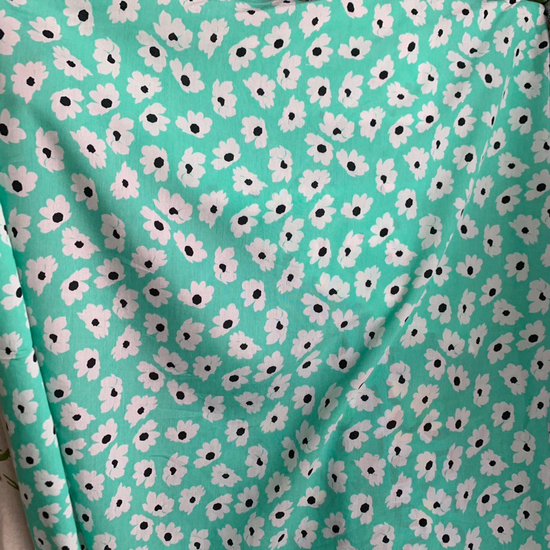 kain katun motif - kain katun popline silk korea - kain katun korea motif - kain katun import