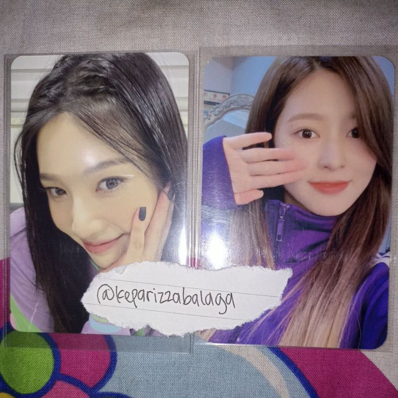 WTS TAKE ALL PHOTOCARD JOY QUEENDOM MINJU ONEIRIC DIARY