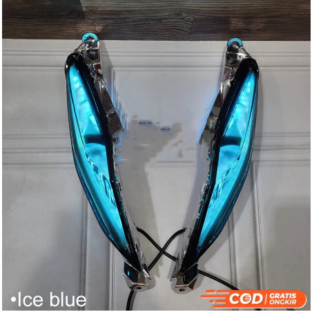 FULLSET LENGKAP REFLEKTOR SEIN MIKA SMOKE + LAMPU ALIS RUNNING BEAT FI OLD 2012 2013 2014 2015 AUTO 