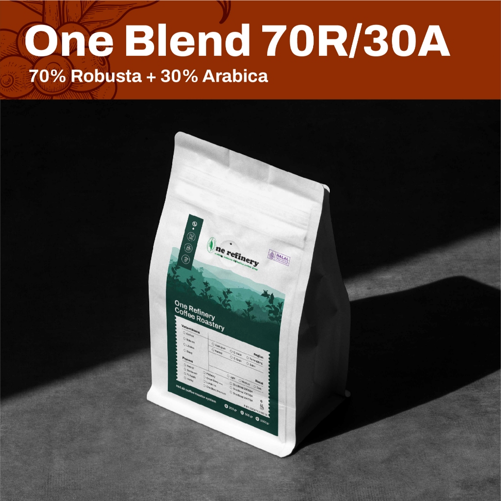 

Biji Kopi One Blend 70R/30A