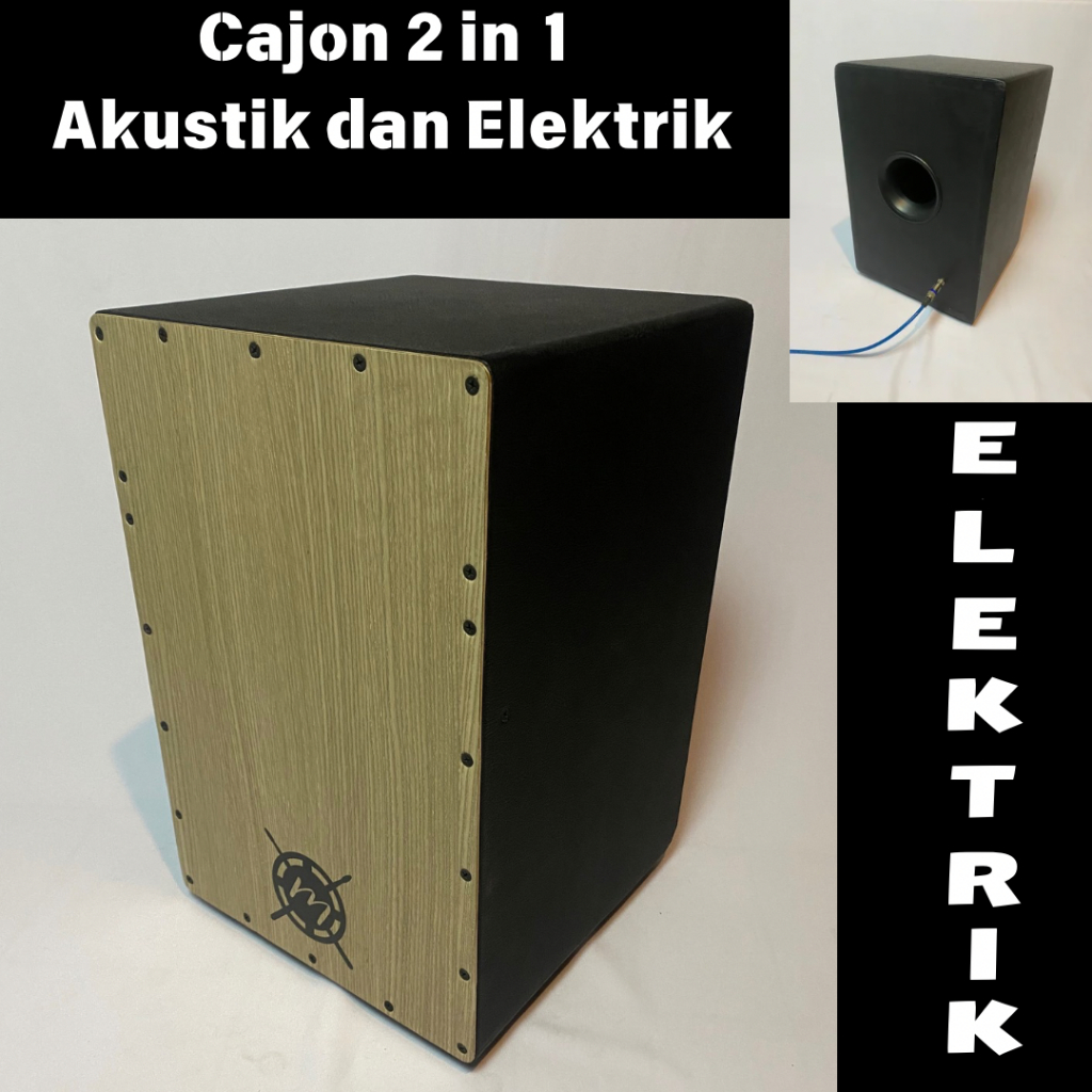 cajon duduk elektrik original kajon akustik elektrik murah kahon drum box