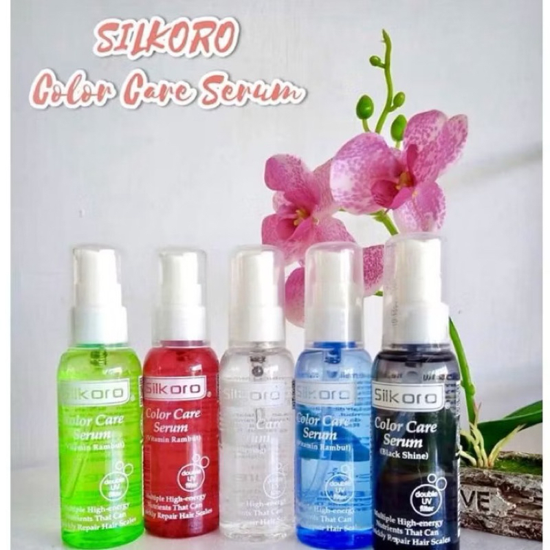 [ SILKORO COLOR CARE SERUM 80ML ]  SILKORO SERUM RAMBUT SILKORO 80ML