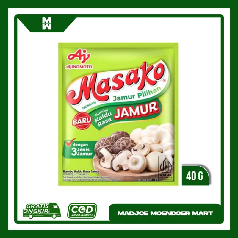 

Masako® Bumbu Kaldu Rasa Jamur 40 g