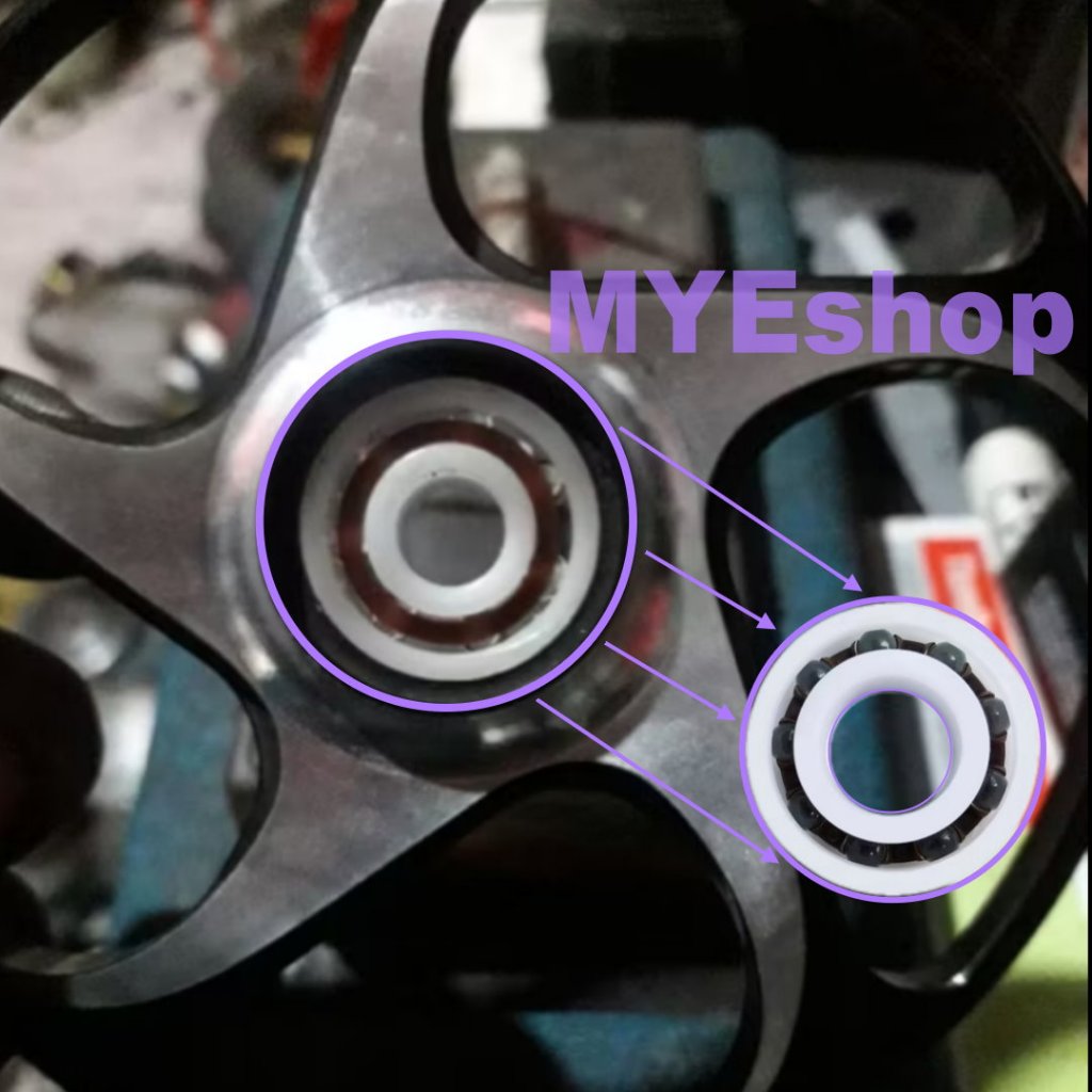 Bearing Spinner Motor Anti Air Anti Karat Bearing Plastik Bola Bearing Kaca