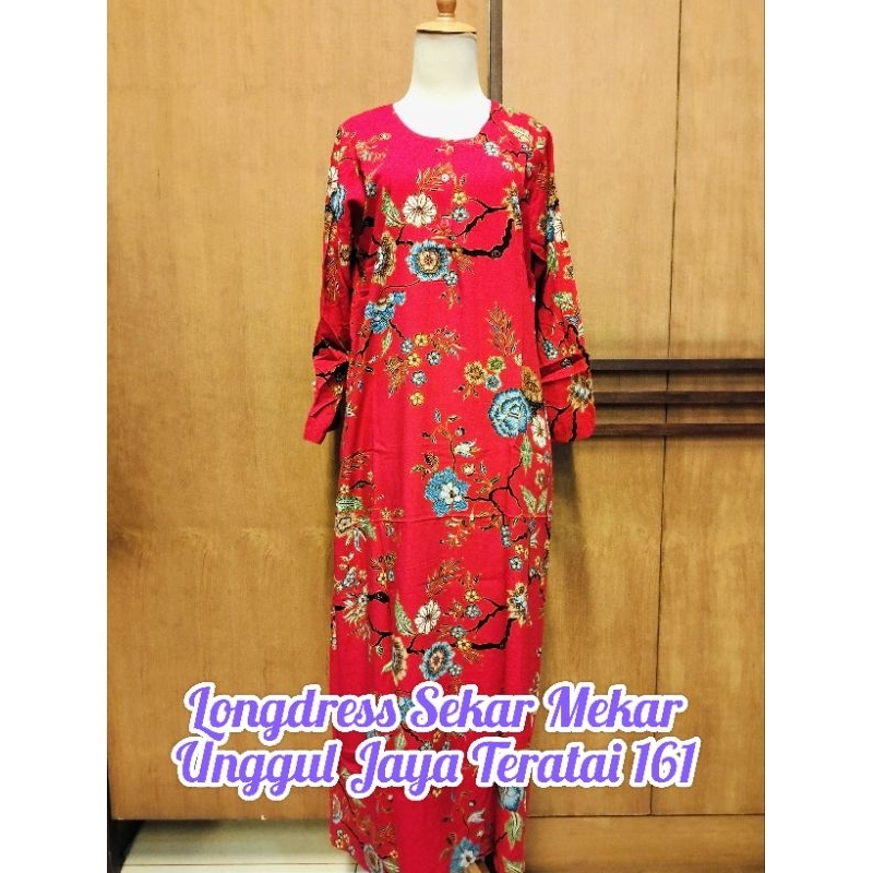 LONGDRESS SEKAR MEKAR UNGGUL JAYA TERATAI 161