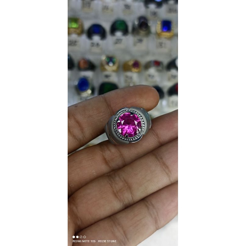 pink topaz cincin keren