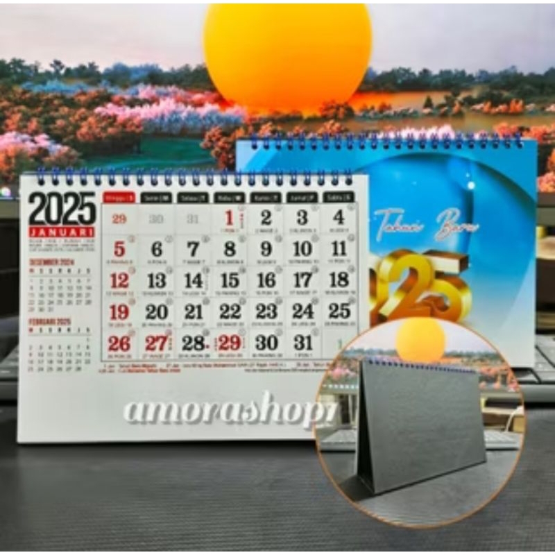 

Rizki Store Kalender Kerja Meja 2025
