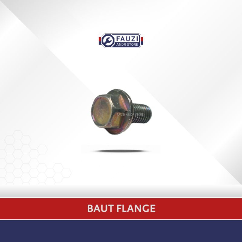 BAUT FLANGE M8 Besi hijau | Baut 12