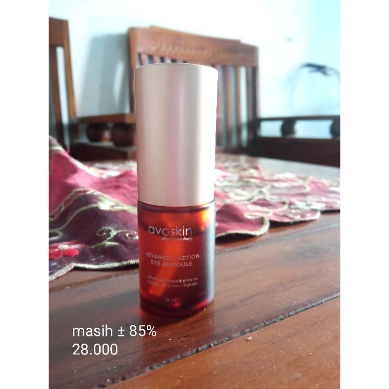 preloved eye ampoule avoskin