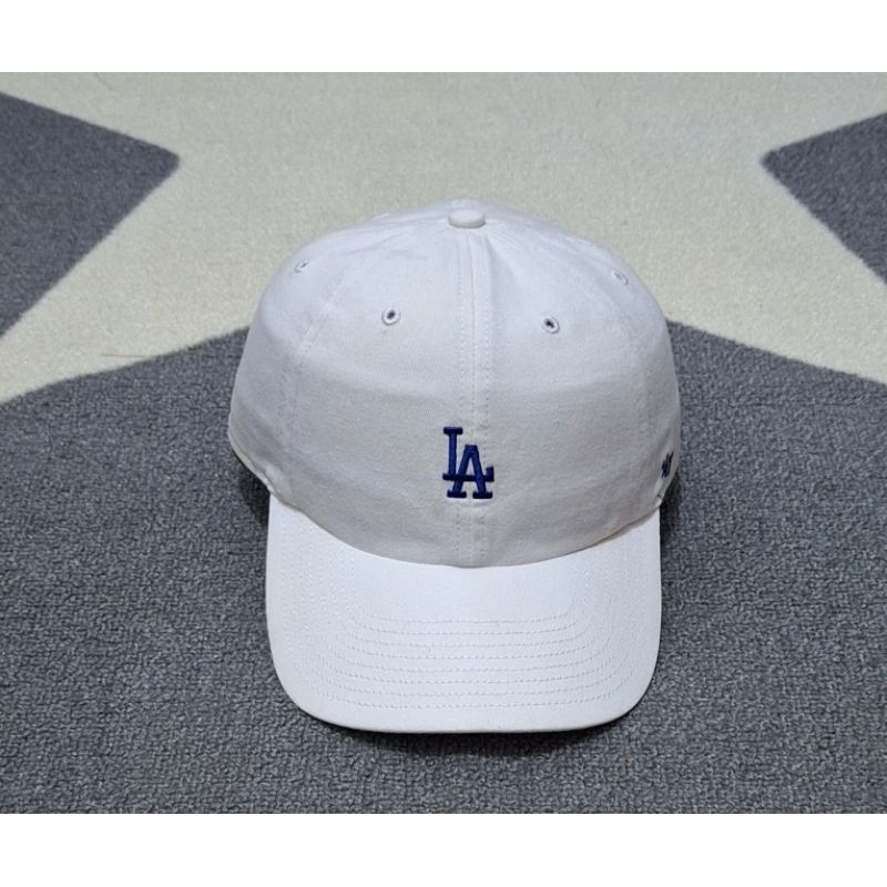 topi putih la dodgers 47 second original preloved