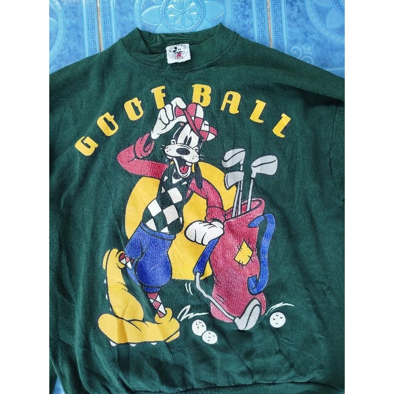 crewkneck mickey mouse vintage 90s