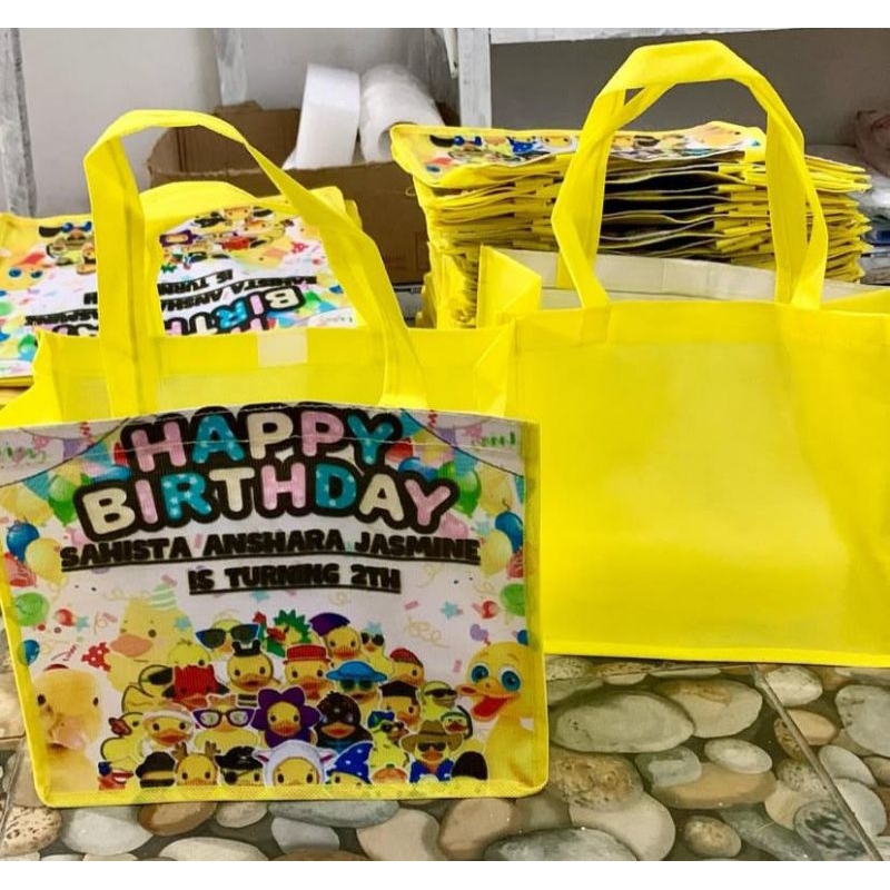 

Custom Tas Ultah Anak Design Suka Suka