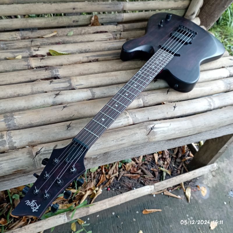 Gitar Elektrik Riyu pickup Active bukan Havoc gitar metal Radix