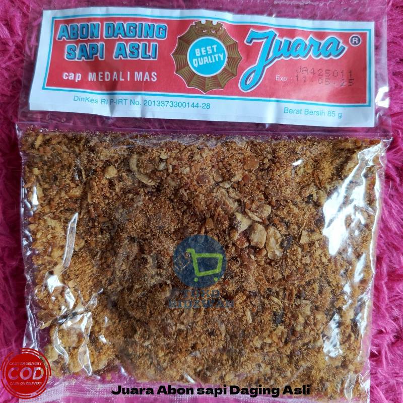 

Abon Daging Sapi 100% Asli Juara Renyah & Gurih ENak dan Sehat 85g