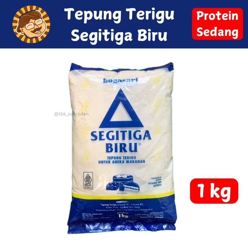 

TEPUNG TERIGU SEGITIGA BIRU EKONOMIS 1 KG