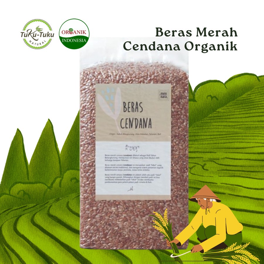 

Beras Merah Cendana Bali Organik