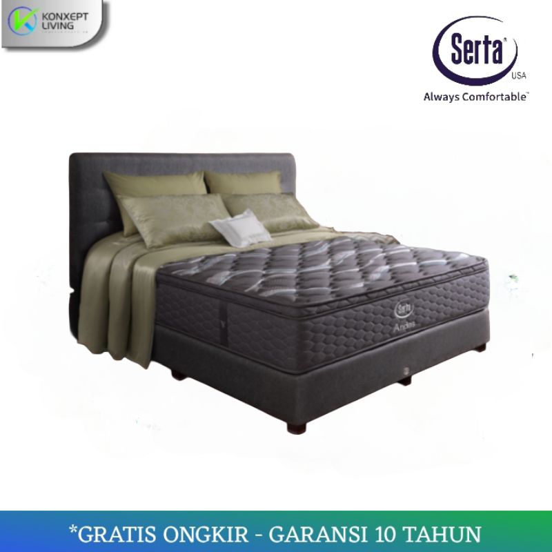 Serta Kasur Spring Bed Andes ( Mattress Only )