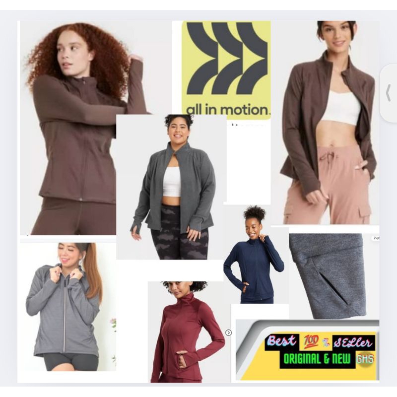 Jaket  All in *MOTION Jaket Olah Raga  Wanita
