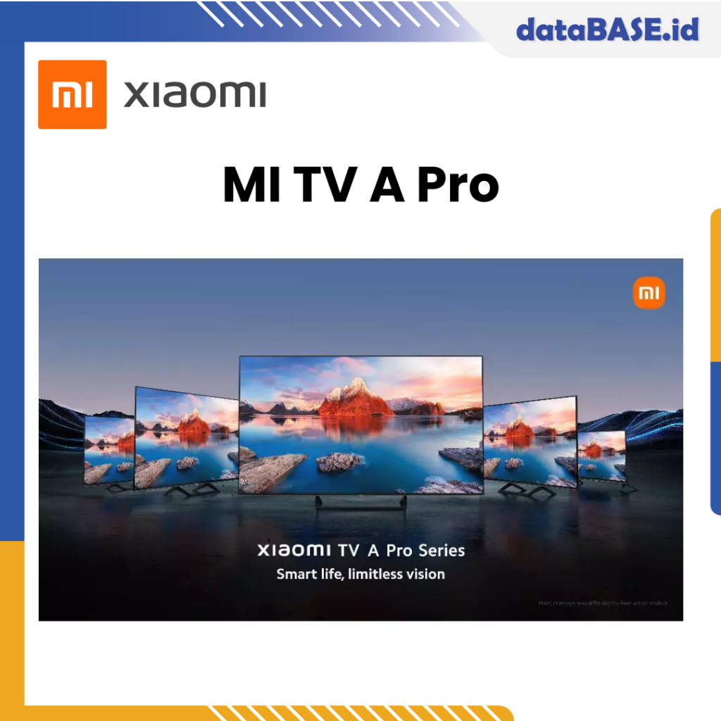 Smart TV Android Xiaomi TV A Pro 32"/43"/55"/65" 4K UHD Dolby Vision