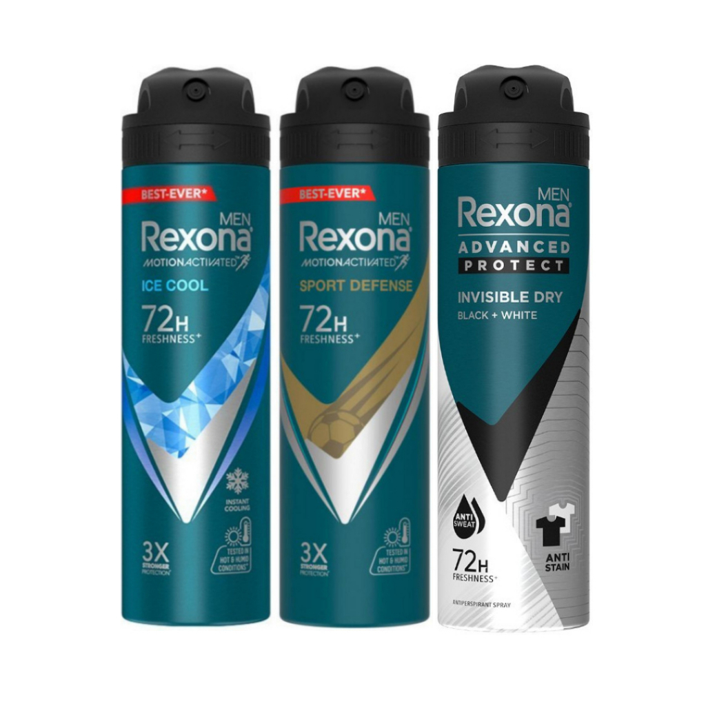 Rexona Women & Men Deodorant Body Spray Antiperspirant 135ml | Deodorant Spray Pria & wanita