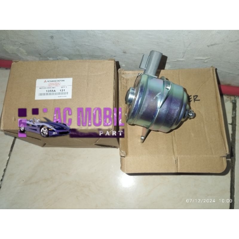 Motor Fan Radiator Condensor Ac Mobil Mitshubishi Outlander Delica New Lancer EX
