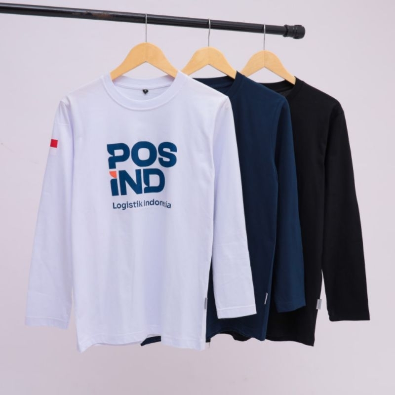 KAOS POS IND Lengan Panjang (Kantor Pos)