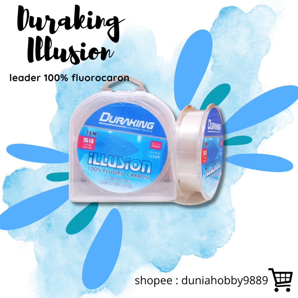 SENAR LEADER DURAKING ILLUSION 25 METER