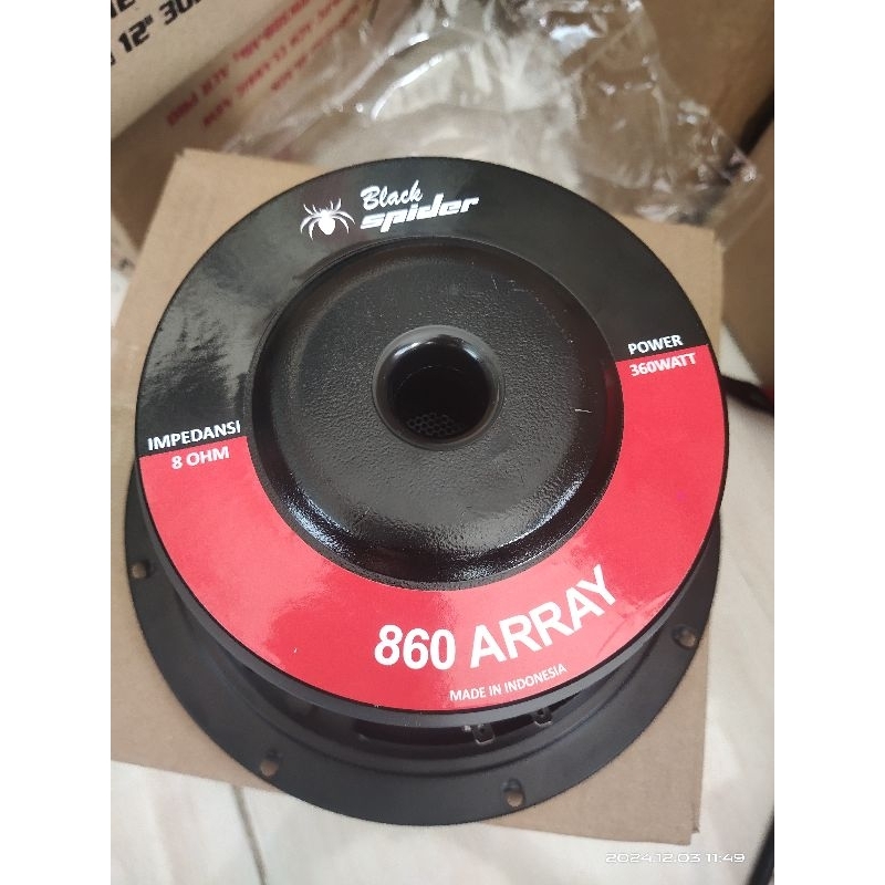 speaker Black Spider 860 Array 8 inch