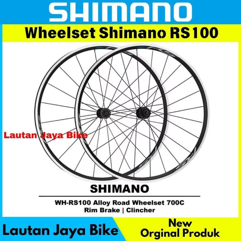 Wheelset Roadbike Shimano RS100 Clincher Rimbrake