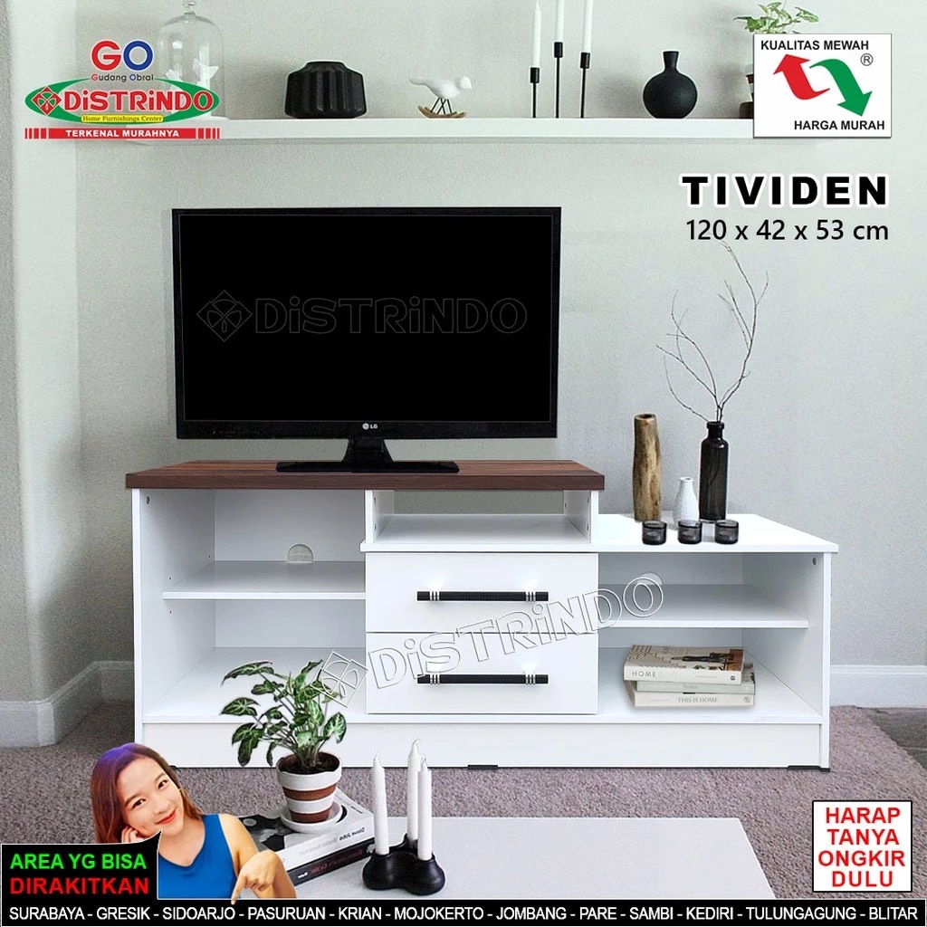 Meja Rak TV Minimalis / Meja TV 120cm