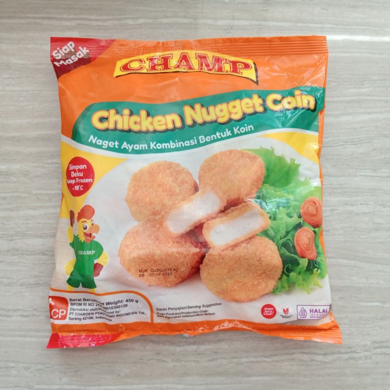 

CHAMP Nugget Ayam Coin 450g