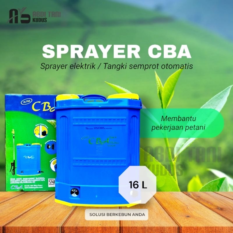 TANGKI SEMPROT ELEKTRIK CBA SNI 16 LITER  SPRAYER ELEKTRIK CBA