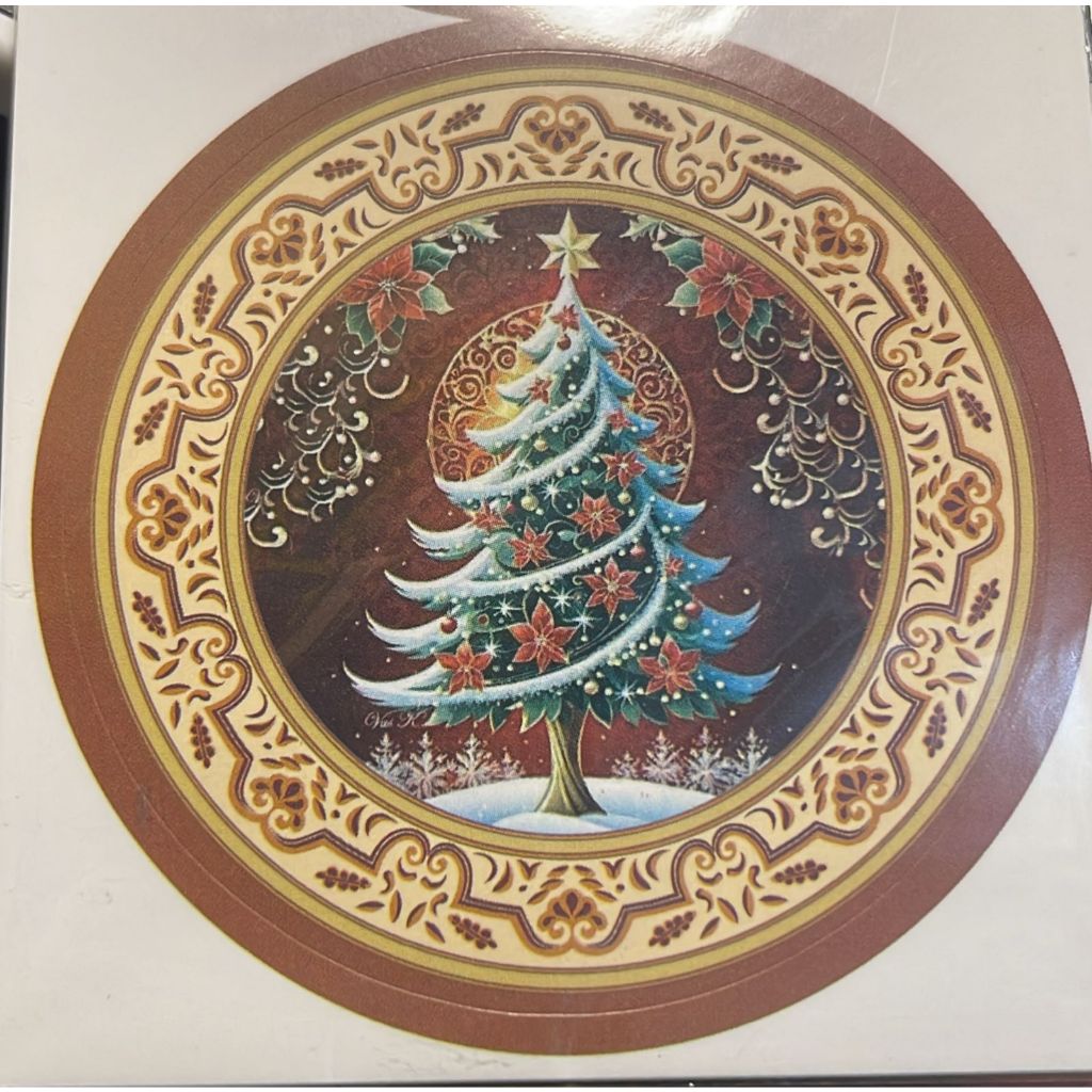 

STIKER NATAL 7CM #C ISI 5LBR X 1PACK, COCOK U/TEMPEL DIPACKING