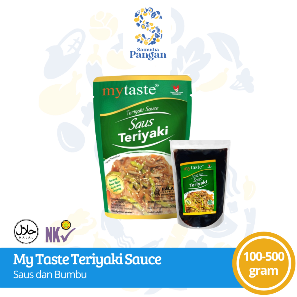 

My Taste Teriyaki Sauce Saus Teriyaki 100 gram -500 gram