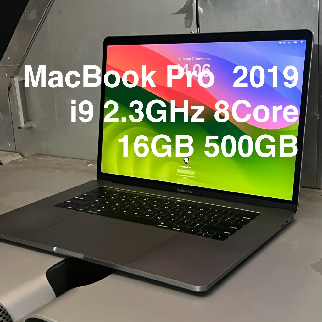 MacBook Pro 15inch 2019 Core i9 2.3Ghz 8 Core Ram 16GB  500Gb Touchbar Bekas Berkualitas