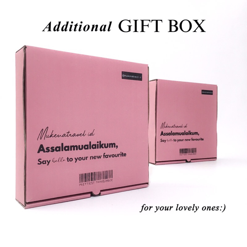 

Box Eco Friendly | Hampers | Gift - For Additional