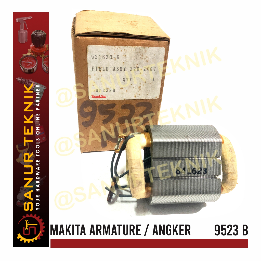 MAKITA Stator / Rumah Armature 9523 B 9523B