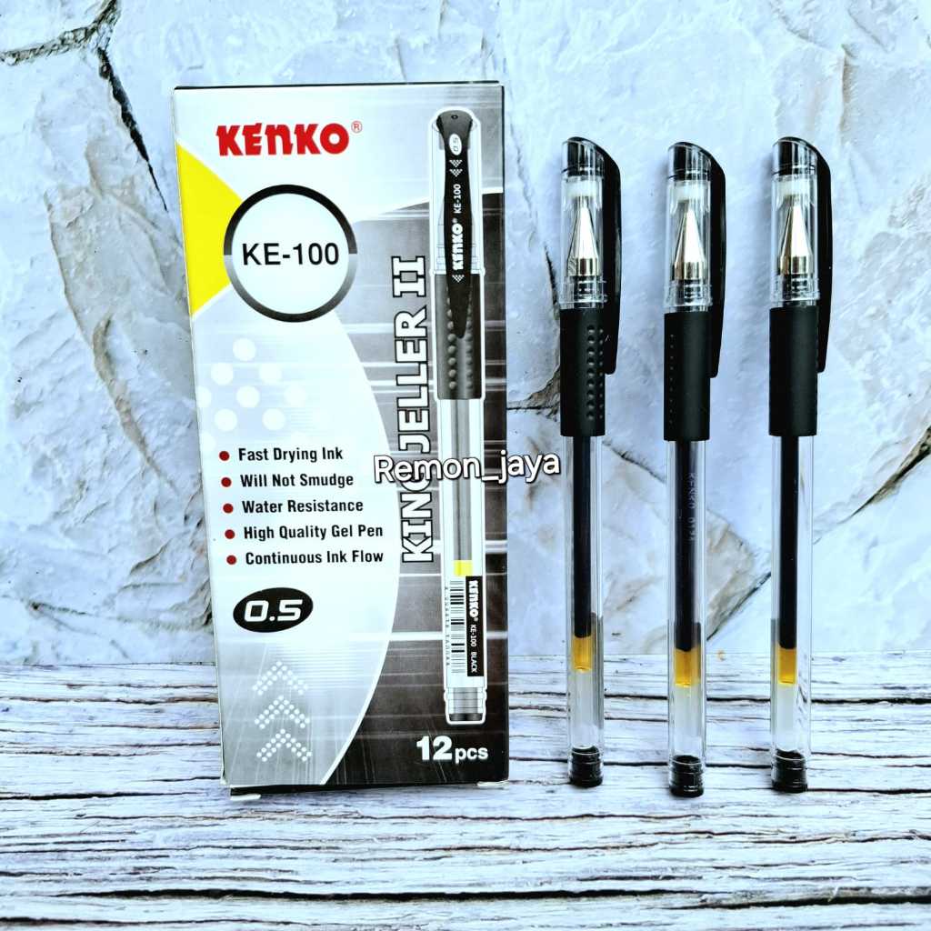

Pulpen Kenko KE - 100 King Jeller 0.5 / ( 1pak/12pcs)
