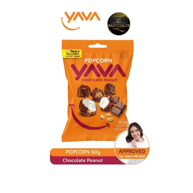 

YAVA Popcorn Chocolate Peanut 60g