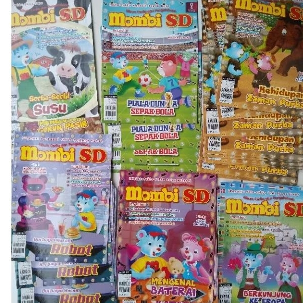 Majalah Anak MOMBI SD Harga 5 pcs