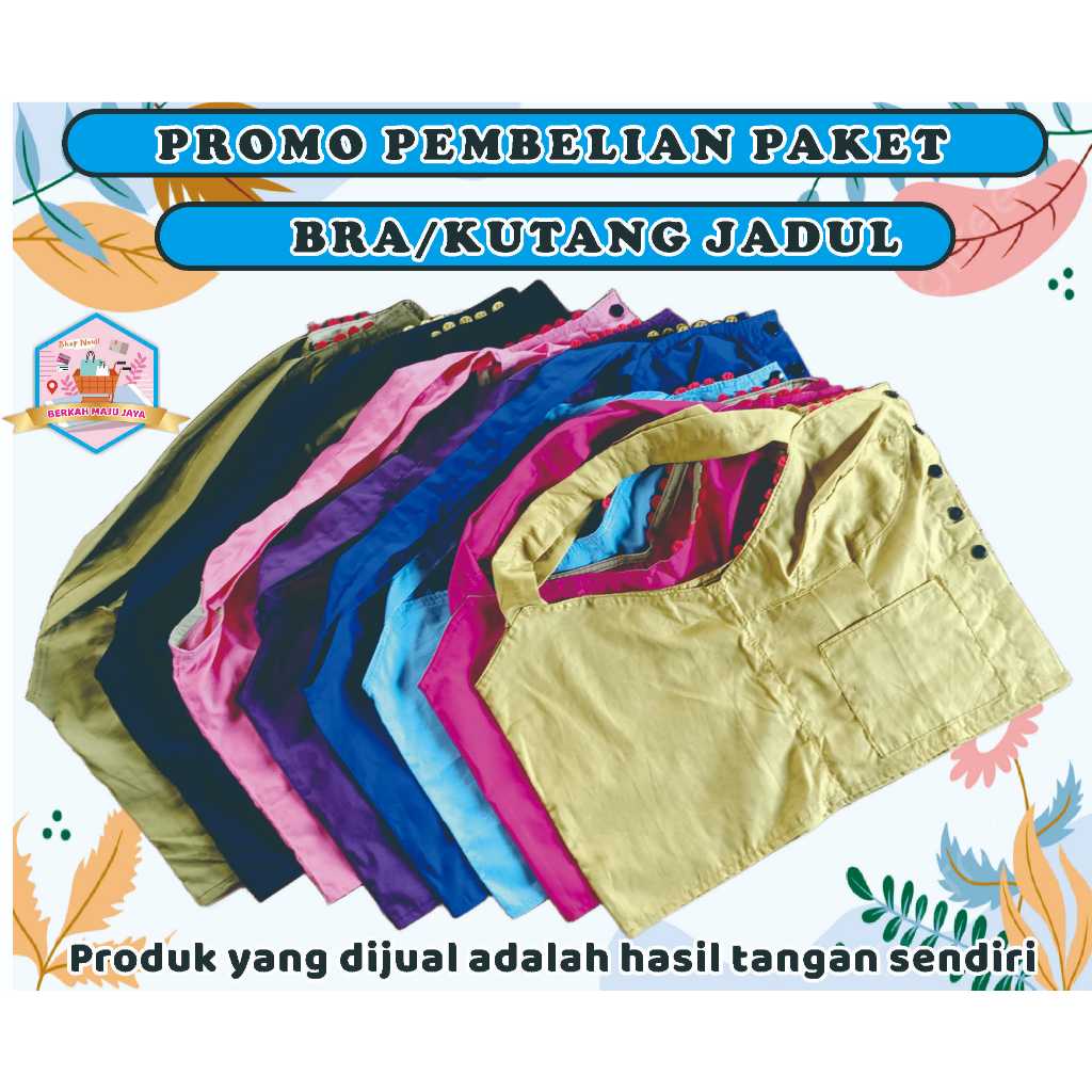 PROMO PAKET Bra Jadul / Kutang nenek