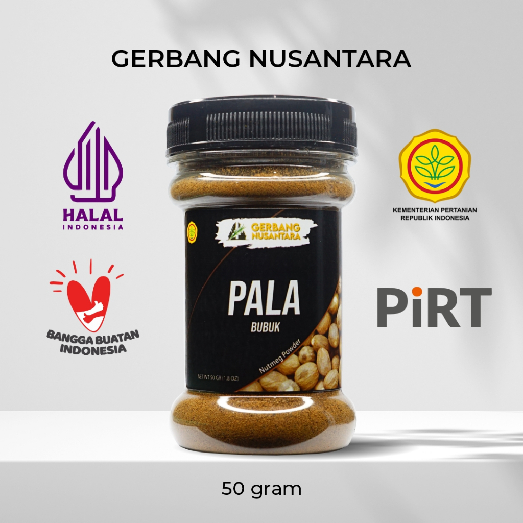 

Gerbang Nusantara - Pala Bubuk Bumbu Masak Dapur Rempah 50gr
