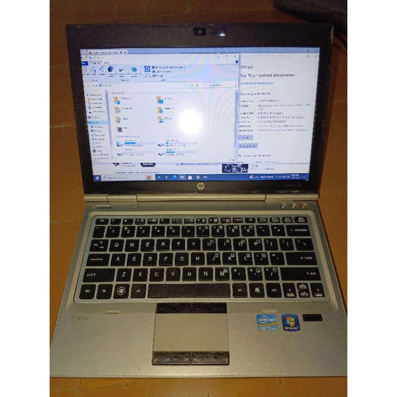 Laptop Hp Elitbook 2570p core i7 murah minus