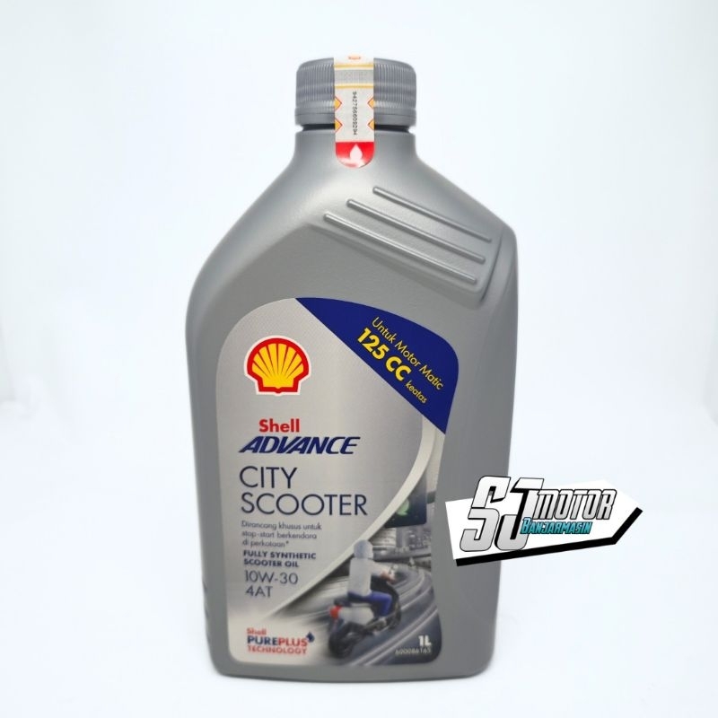 Oli Shell Advance City Scooter 10W-30 Motor Metic 125 cc (1 Liter)