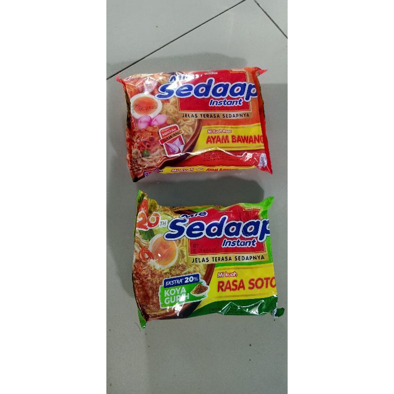 

mie sedap kuah/isi 5pcs