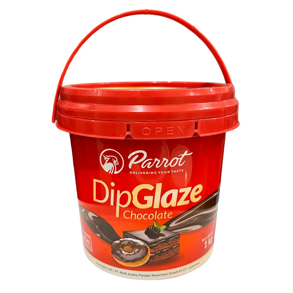 

Parrot Dip Glaze Chocolate 1 Kg – Topping Coklat