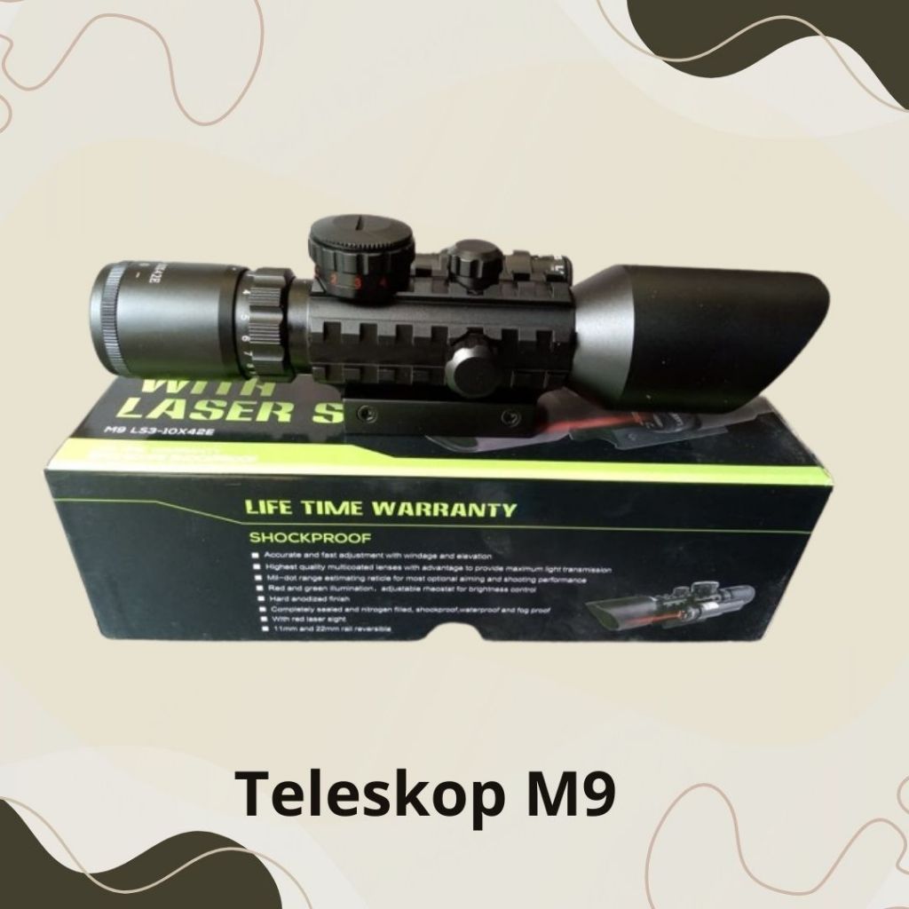 Teleskop M9 // Teleskop laser