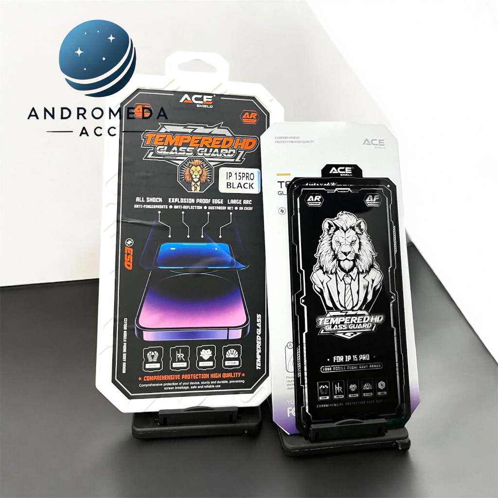 TEMPERED GLASS ACE PREMIUM CLEAR ANTI REFLECTION FOR IPHONE X/XS/11/11PRO/12/13/14/15/16 PRO MAX