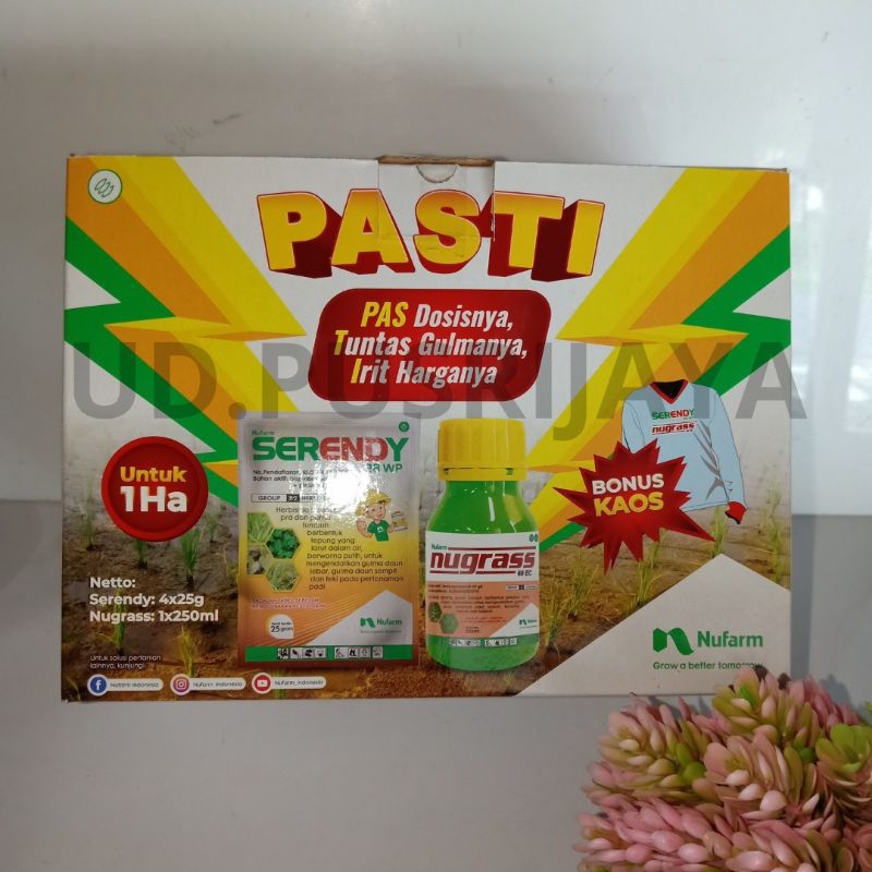 Paket Nugrass Pasti 4 Serendy x Nugrass 250ml